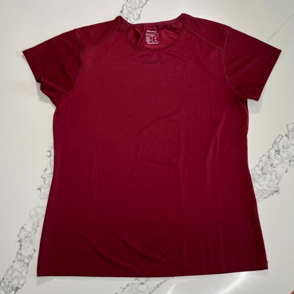 EUC - Craft - ADV Essence Short Sleeve Tee - Rio Red - Size XL - Picture 4 of 12
